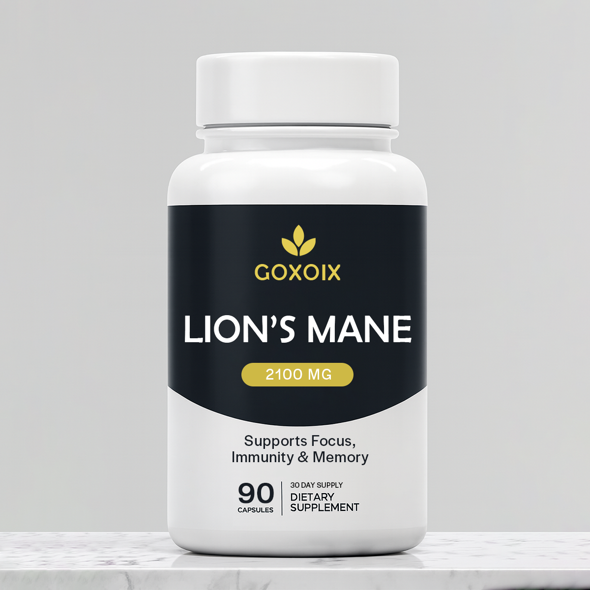 Goxoix Lions Mane Mushroom Capsules