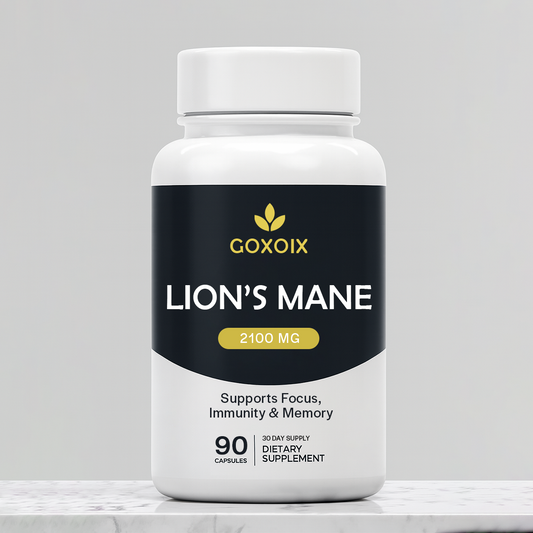 Goxoix Lions Mane Mushroom Capsules