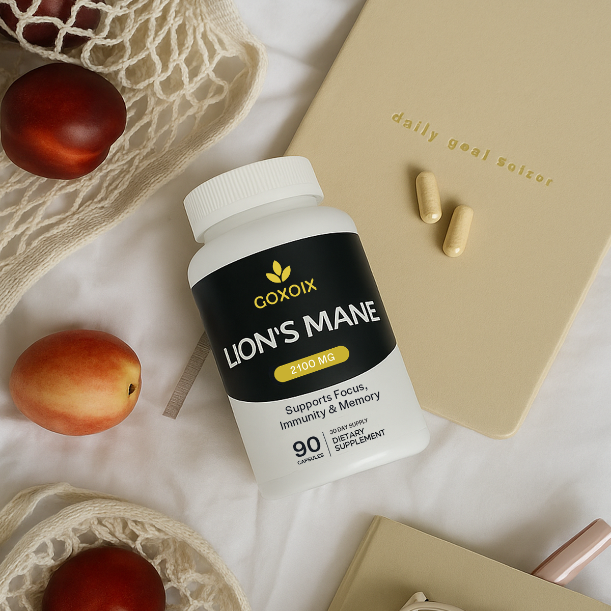 Goxoix Lions Mane Mushroom Capsules